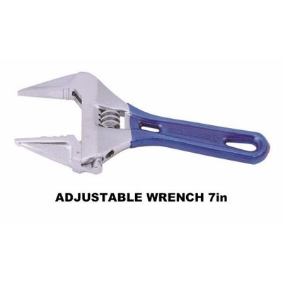 Kincrome K040058 Lightweight Stubby Adjustable Wrench 180mm (7&quot;)