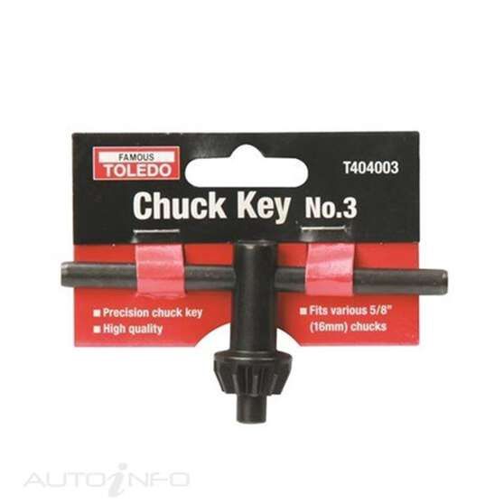 TOLEDO T404003 CHUCK KEY 16MM (No.3)