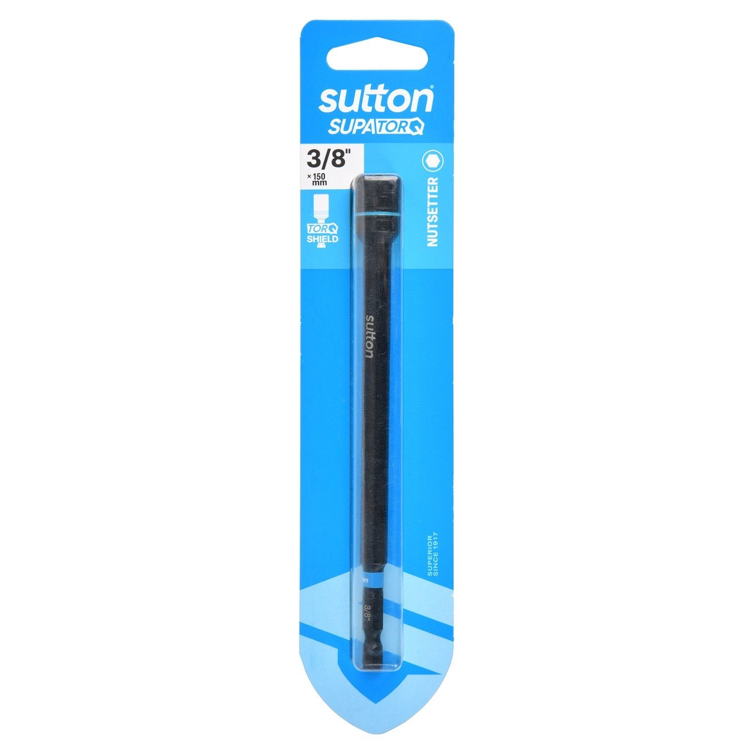Sutton S230H01GC 3/8&quot; x 150mm Magnetic Nutsetter Bit S230 Supatorq