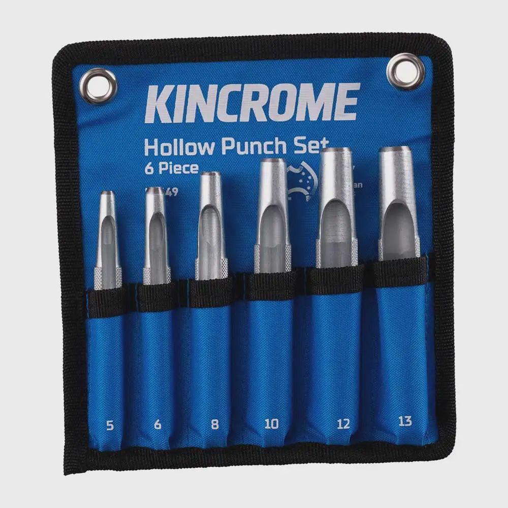 KINCROME K9449 6 Piece Hollow Punch Set K9449