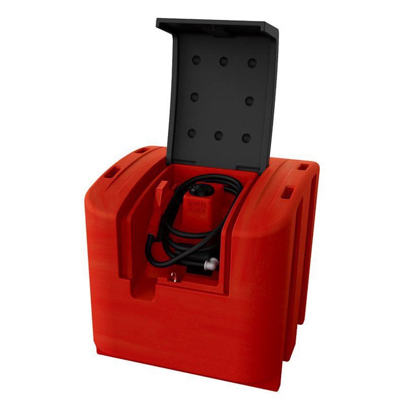 ALEMLUBE L45040PAM 450L DIESEL STORAGE PORTABLE DISPENSING KIT WITH DIGITAL METER
