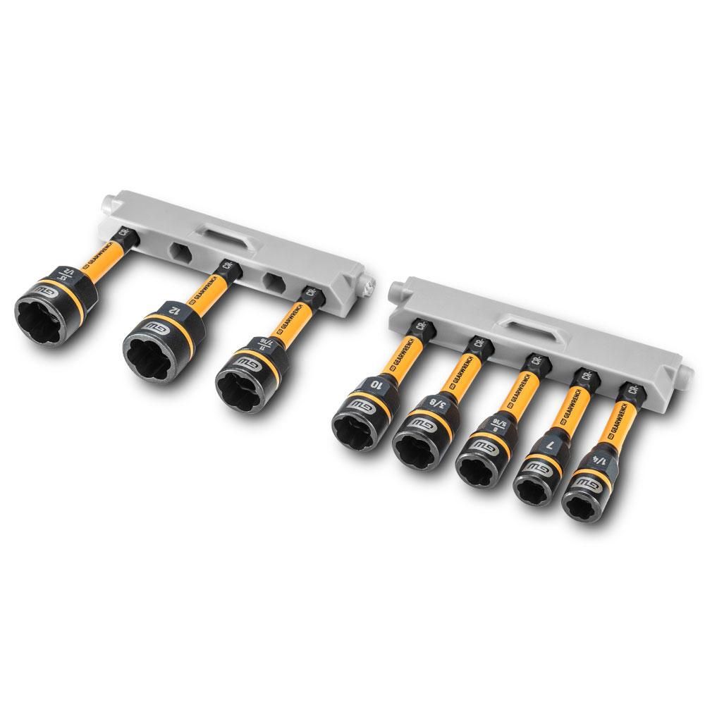 GEARWRENCH 86170 8pce Bolt Biter Nut Extractor &amp; Driver Set