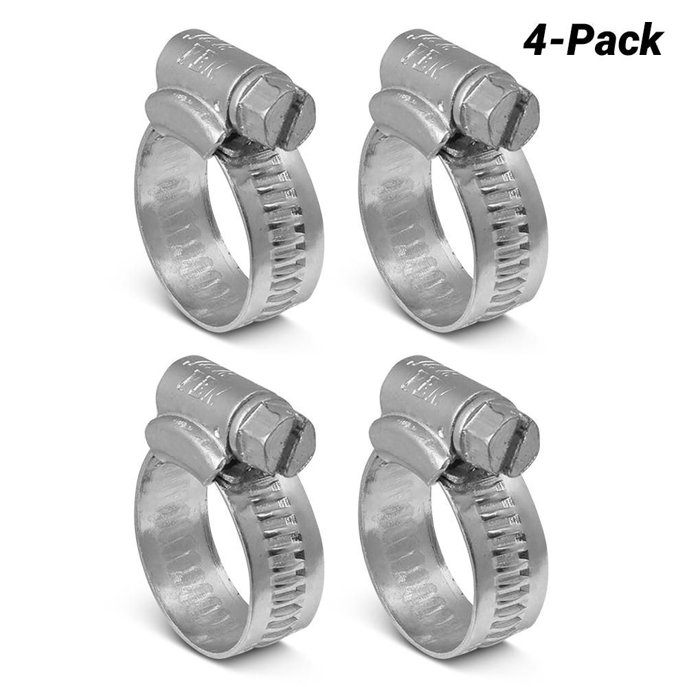 Jamec-Pem 52.1903BL 4-Pack 13mm - 20mm Worm Drive Hose Clamp