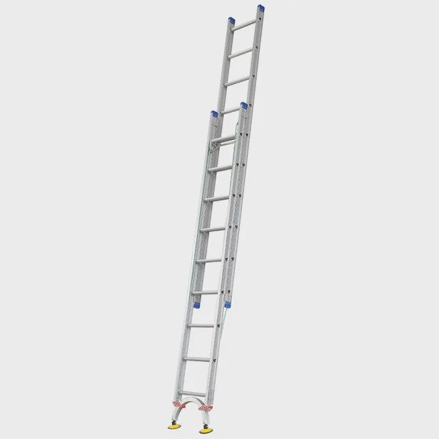 INDALEX PROX18 180kg Pro 3.2m-5.3m Aluminium Extension Ladder with Level-Arc