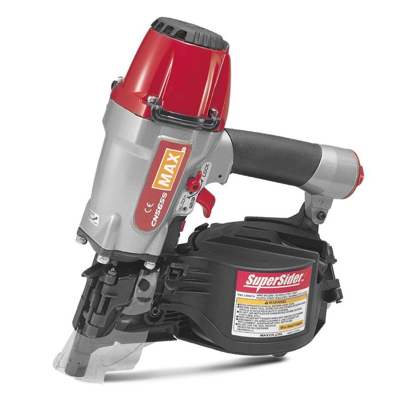 MAX CN565S Siding &amp; Roofing Coil Nailer - MADE IN JAPAN