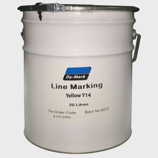 DYMARK 4102005 20L Line Marking Paint Yellow Y14