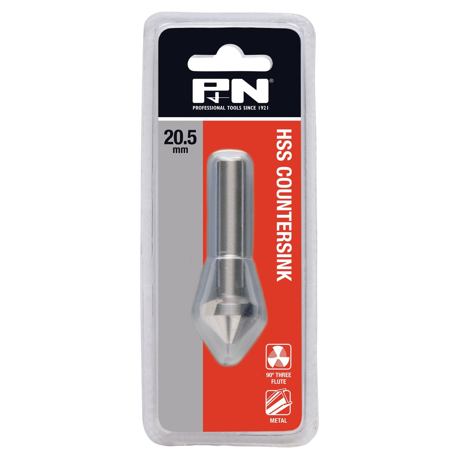 P&amp;N c201h2500 25.0mm Bit HSS Straight Countersink Metal