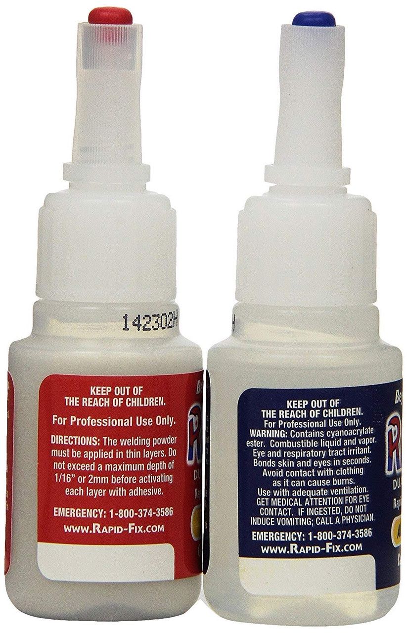 RapidFix 7121100 Dual Adhesive System, 25 Ml