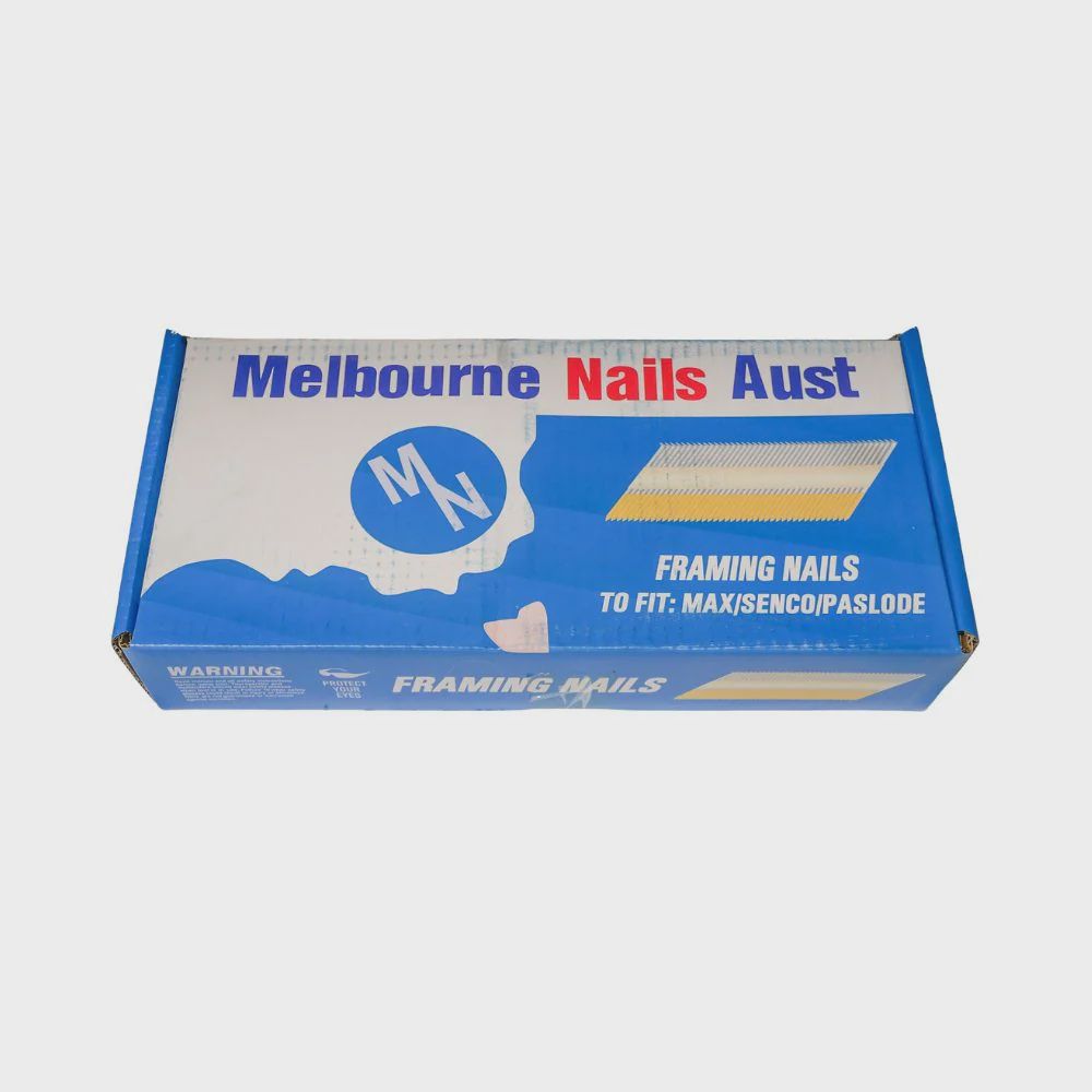 Melbourne Nails MNS75306B(CBD) Framing Nails 75mm X 3.06mm Bright Smooth Shank 3000 Pack
