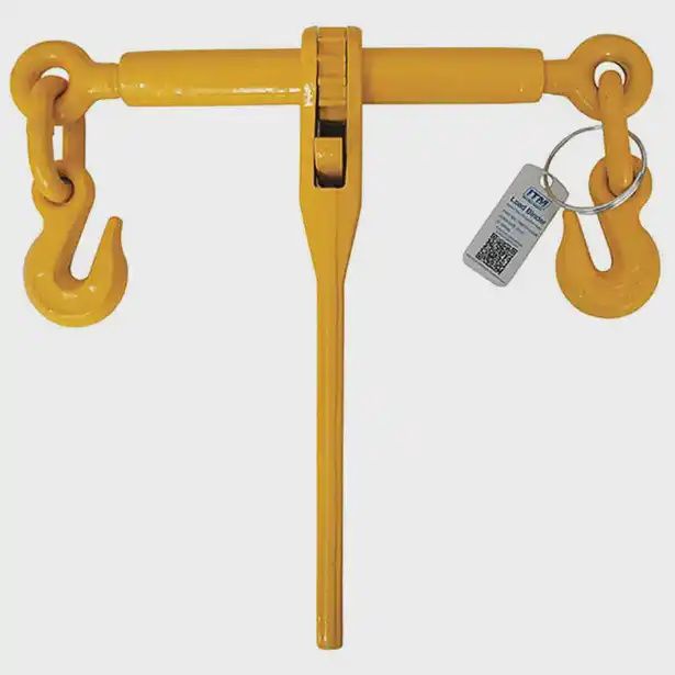 ITM TM9701-04208 4200kg Ratchet Load Binder Eye Hook Chain
