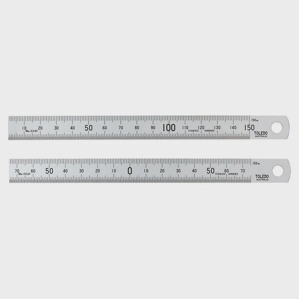 MP11 TOLEDO S/STEEL RULE 150MM - 150SP