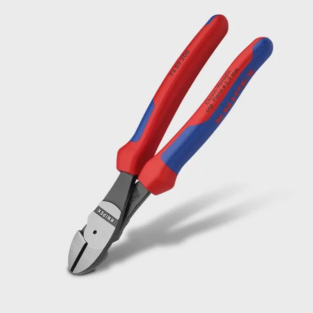 KNIPEX 7402200SB 200mm High Leverage Diagonal Cutter