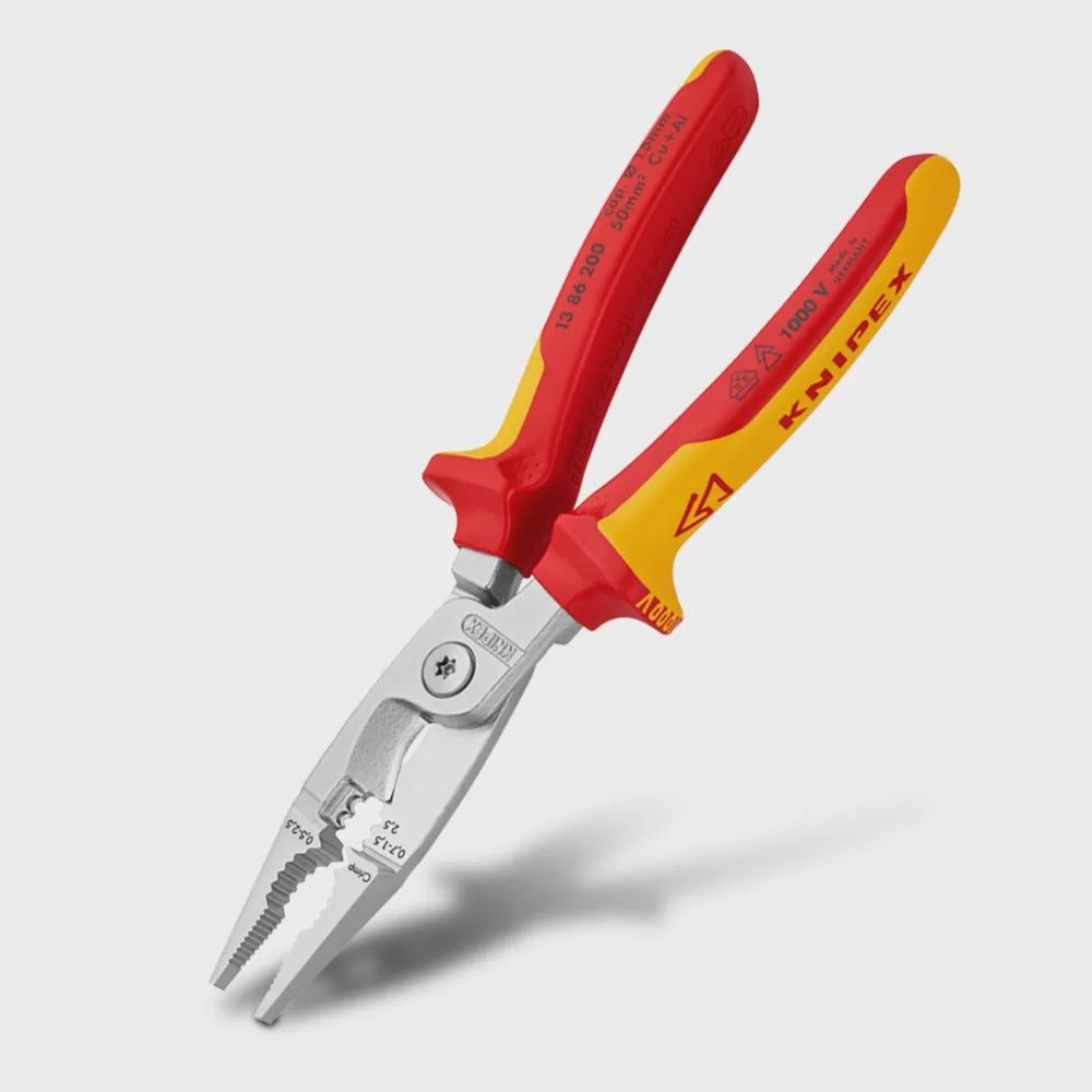 KNIPEX 1386200SB 200mm Electrical Installation Pliers