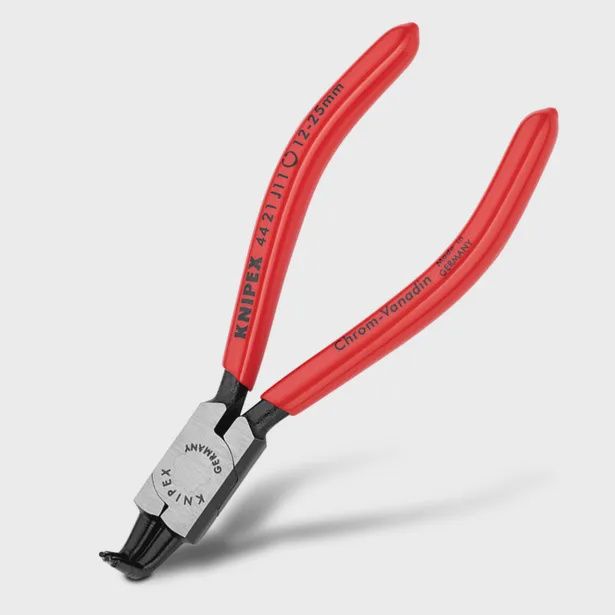 Knipex 4411J3SB 225mm Bent Tip Internal Circlip Pliers