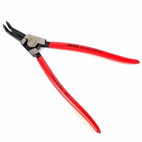 KNIPEX 4621A21SB EXTERNAL CIRCLIP PLIER BENT 170MM 19-60