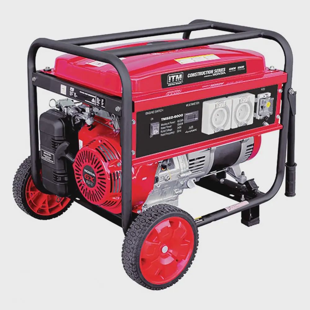 TM522-6000 ITM 7.5kVA 6000W Peak GX390 Petrol Generator TM522-6000