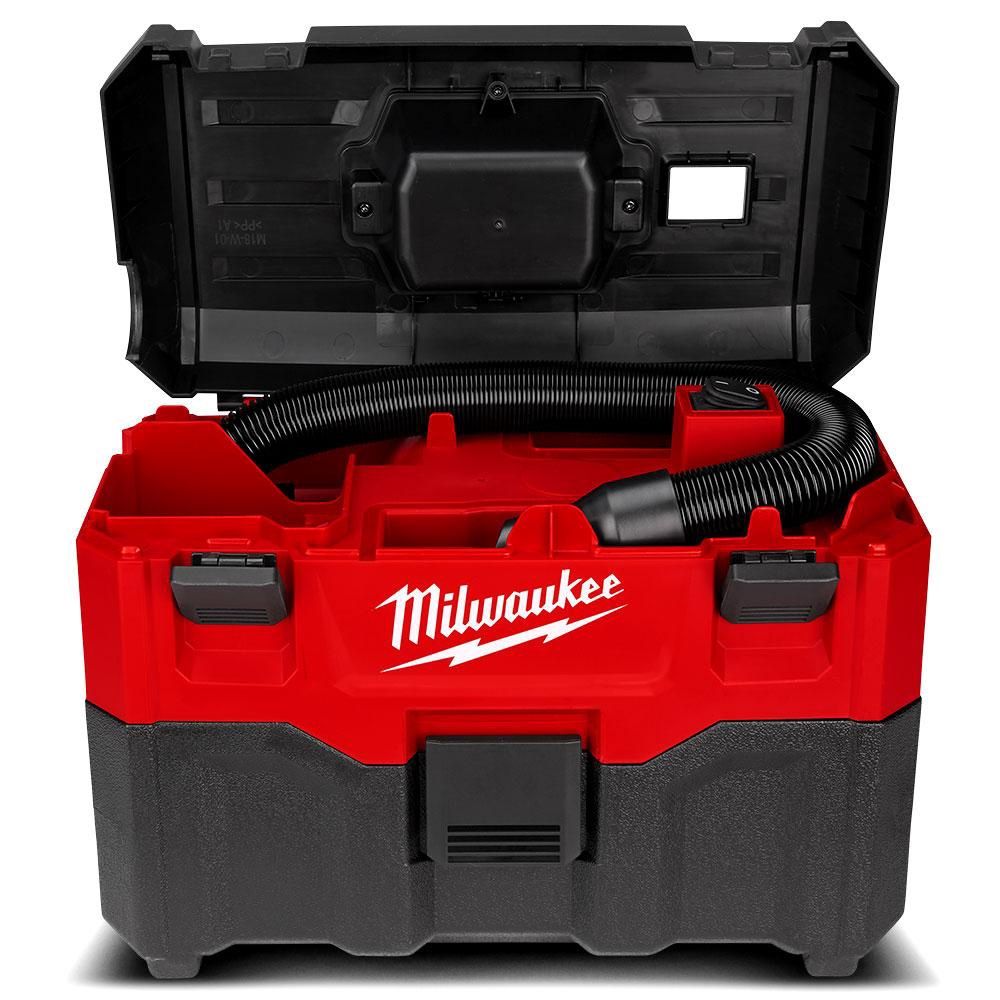 Milwaukee M18WDV-0 18V Li-ion Cordless 7.5L Wet &amp; Dry Vacuum Cleaner - Skin Only