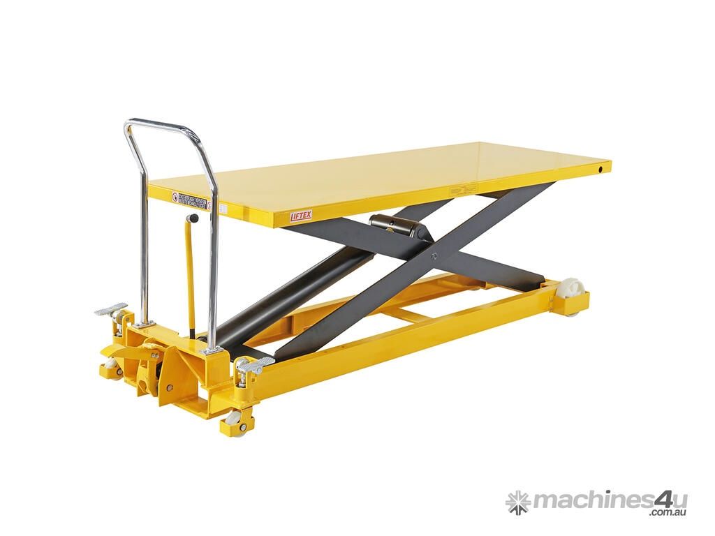 VERDEX V2021 Extra Large Scissor Lift Trolley 750x2035mm (1000kg capacity)