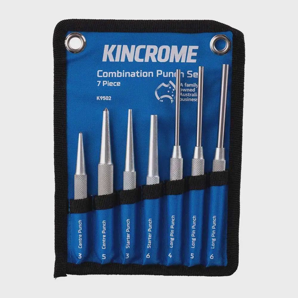 KINCROME COMB PUNCH SET 7 PCE - K9502