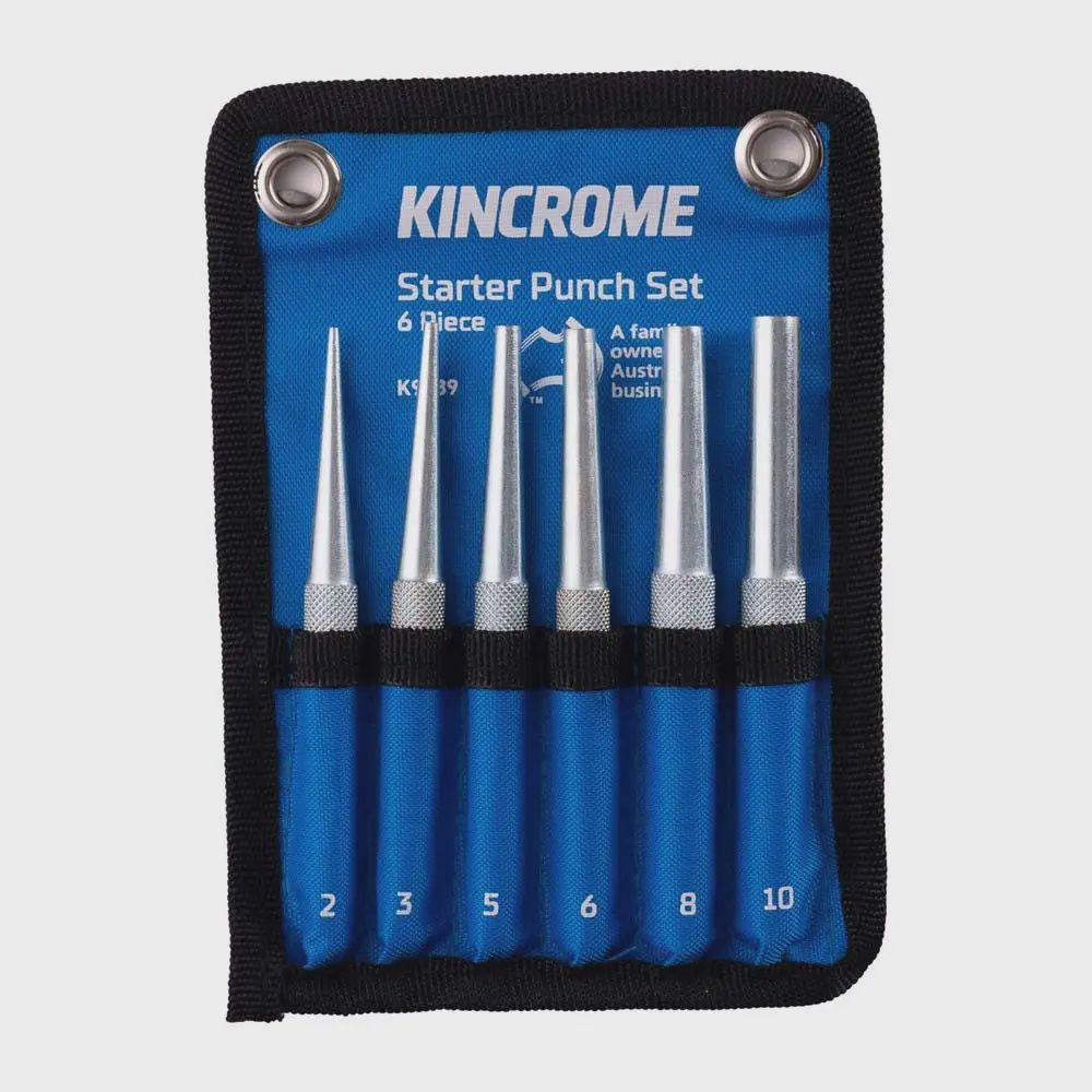 KINCROME STARTER PUNCH SET 6PCE - K9489