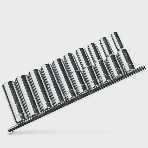 SIDCROME SCMT14252 10PIECE 1/2 DRIVE DEEP SOCKET SET - METRIC