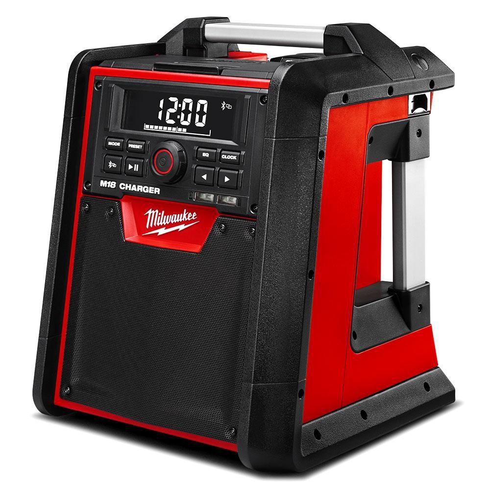 Milwaukee M18RC-0 18V Li-Ion Cordless Worksite Radio Charger - Skin Only