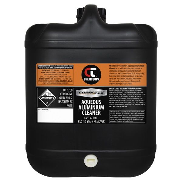 Chemtools CT-ALC-5L Corrofix™ Aqueous Aluminium Cleaner 5L