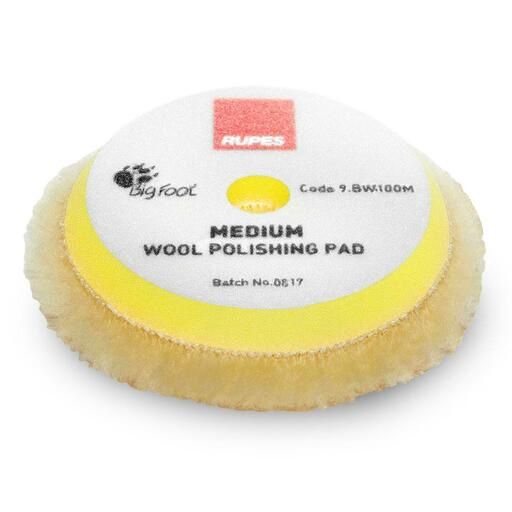 RUPES 9.BW180M D-A MEDIUM WOOL POLISH PAD 180mm