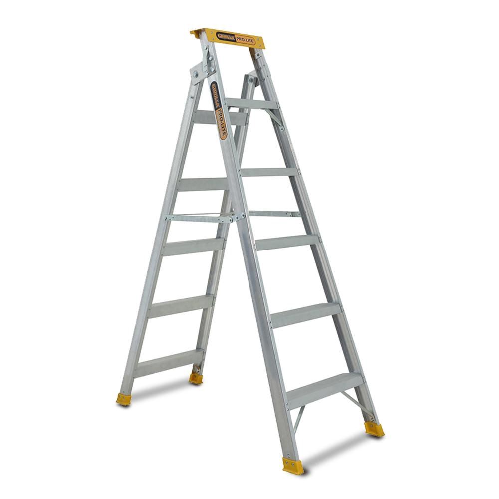 Gorilla DM006-PRO Pro-Lite 6 Step Dual Purpose Aluminium Ladder
