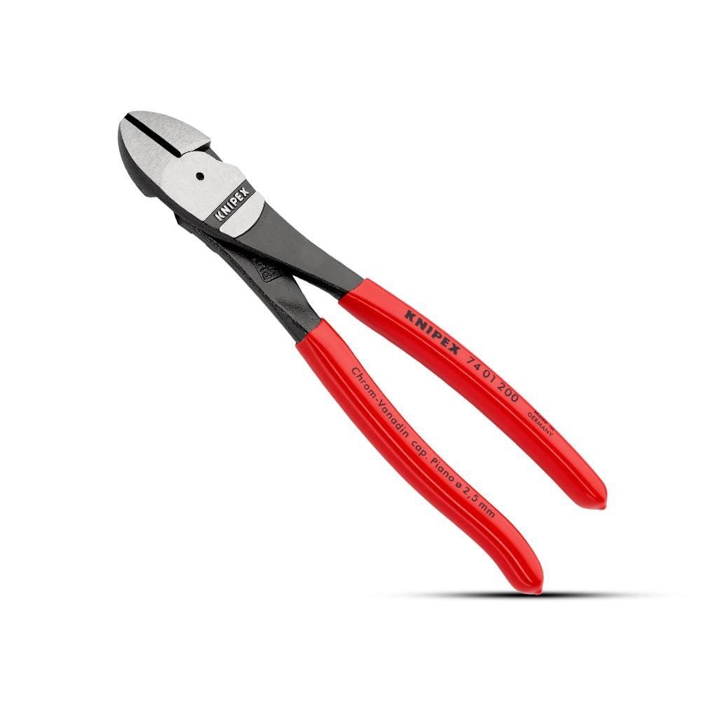 Knipex 7401200SB 200mm High Leverage Diagonal Cutter - MADE IN GERMANY