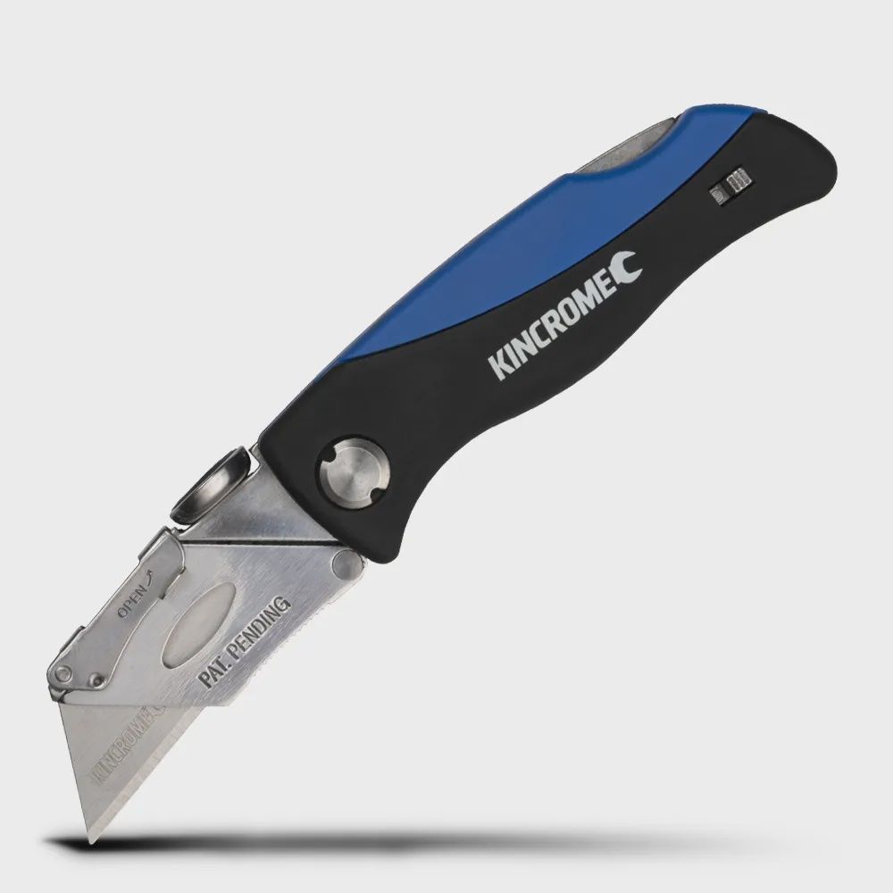 KINCROME 160mm Folding Utility Knife Lock Back