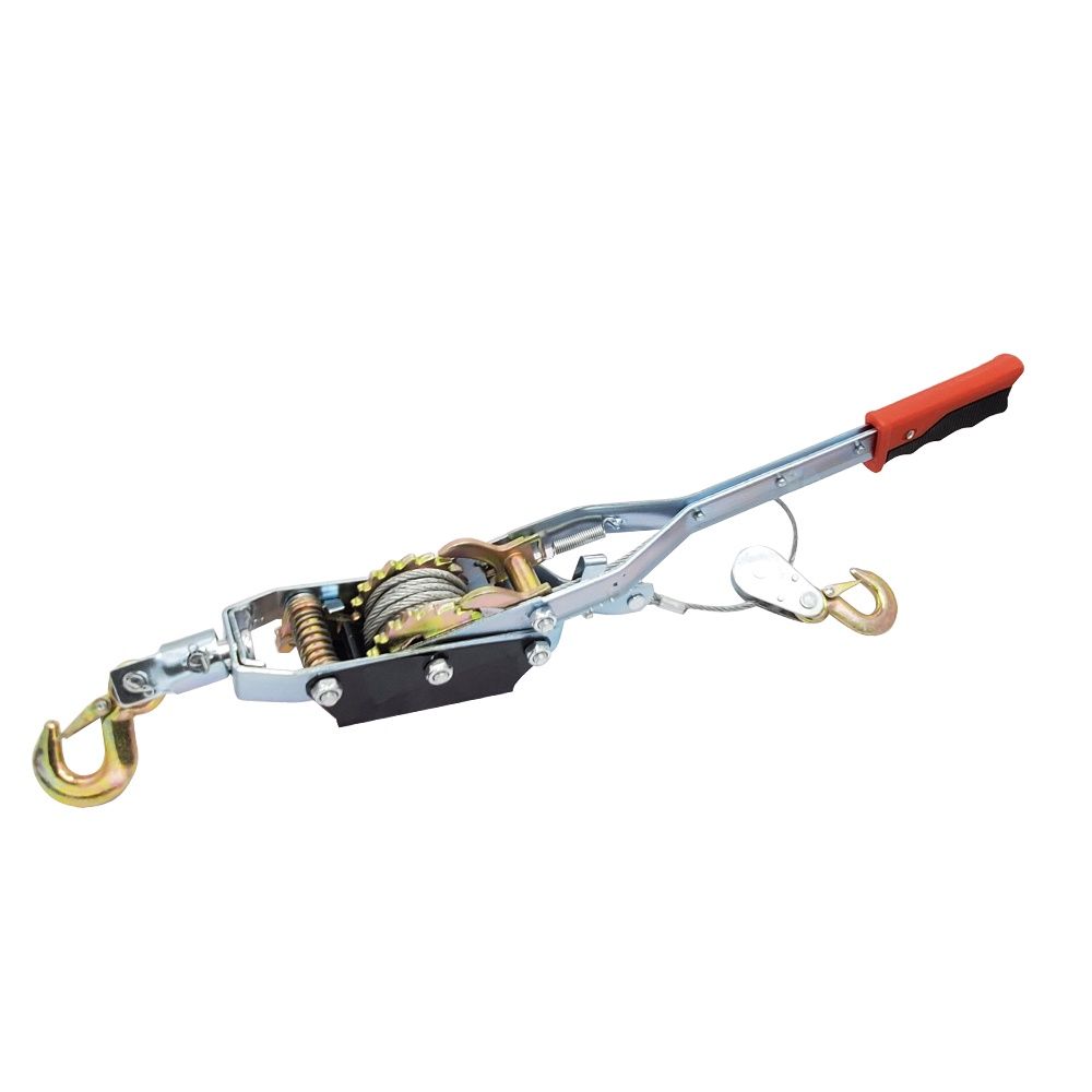 MAKO TOOLS KH4000 4 Ton Gear Hand Cable Puller Car Trailer Tow Hooks 8800 lbs