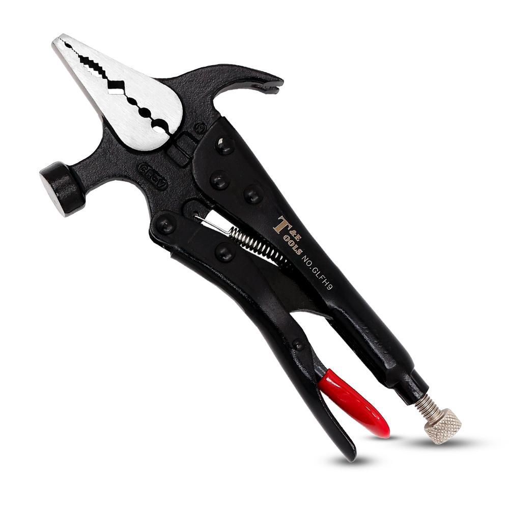 T&amp;E Tools GLFH9 230mm (9&quot;) Multi-Purpose Locking Pliers