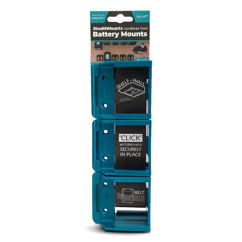 Stealth Mounts: Makita LXT Tool Holder (4 Pack) - België