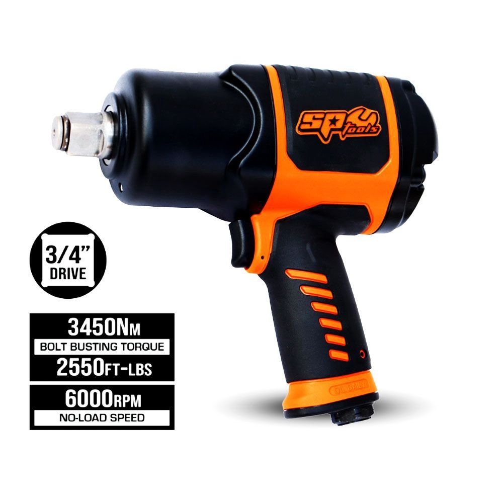 SP Tools SP9855 3/4” Drive 3450Nm Air Impact Wrench