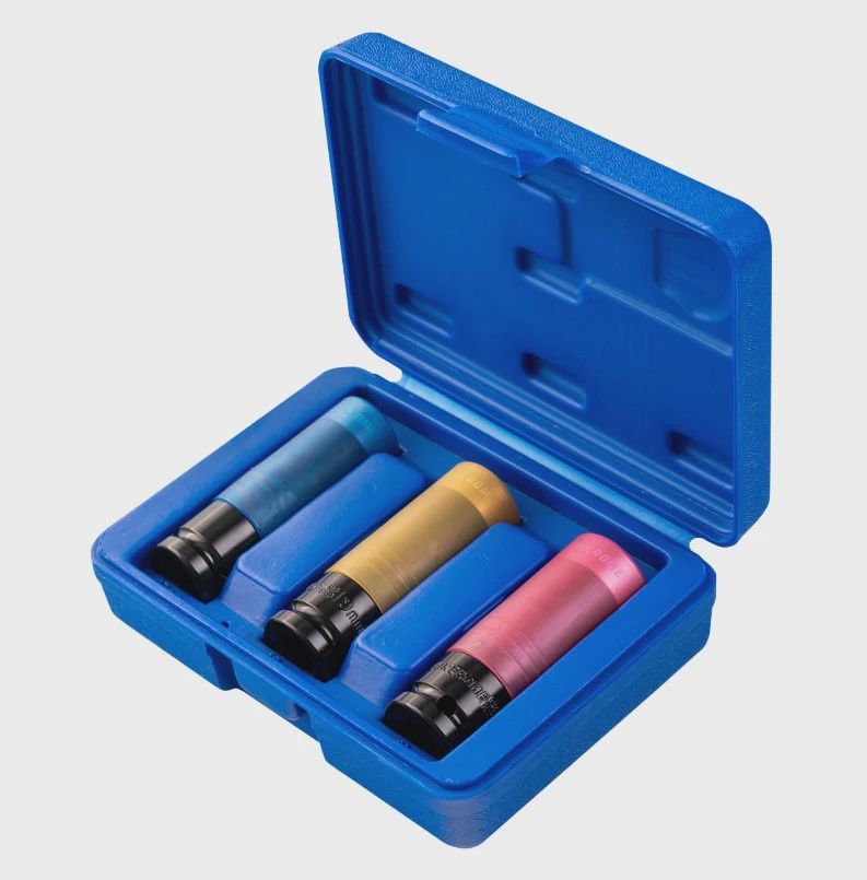 KINCROME K2179 Wheel Nut Socket Set 3 Piece 1/2&quot; Drive