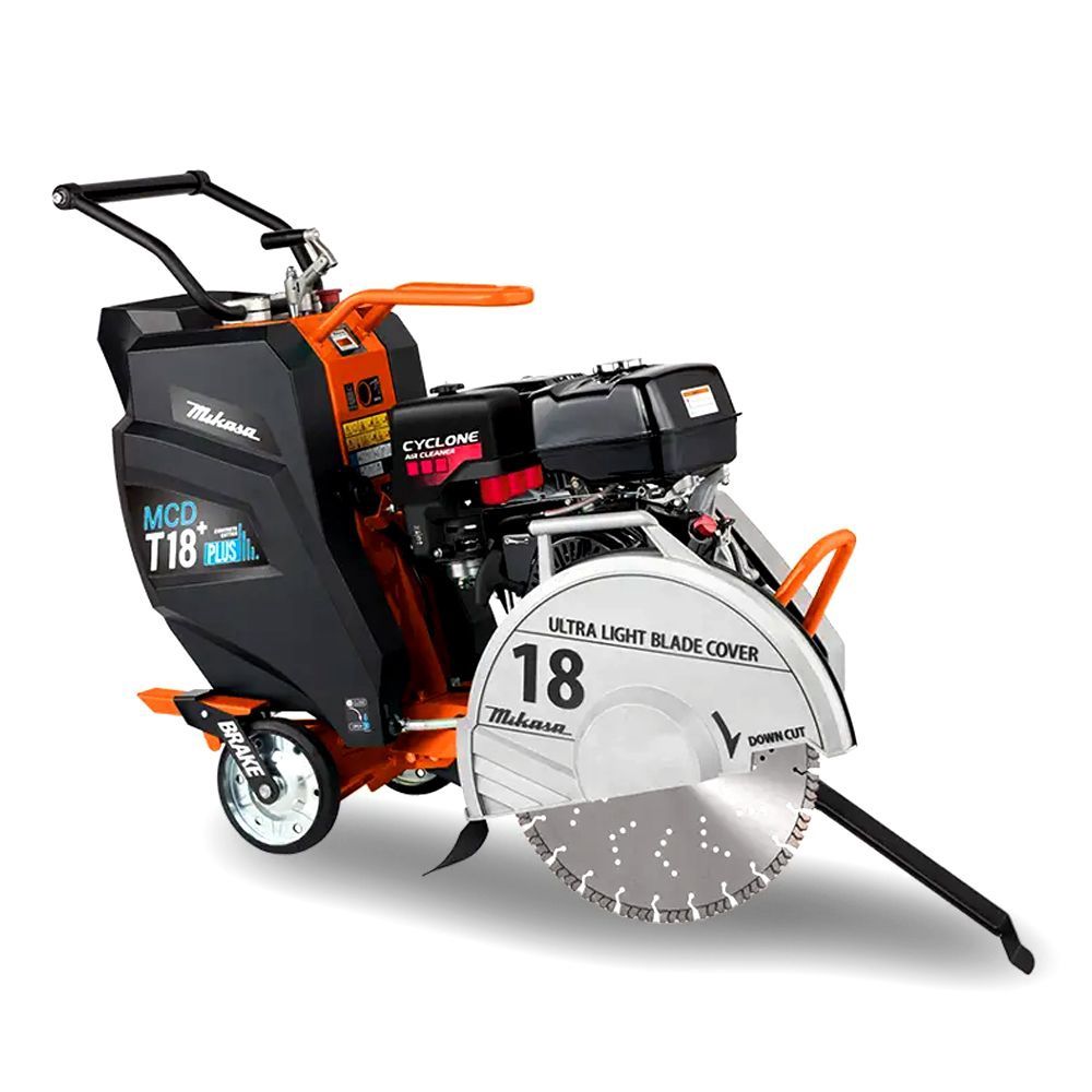 Mikasa MCD-T18H-PLUS (FT201693-UNIT) 450mm (18&quot;) HONDA 13hp Petrol MIKASA Floor &amp; Road Saw