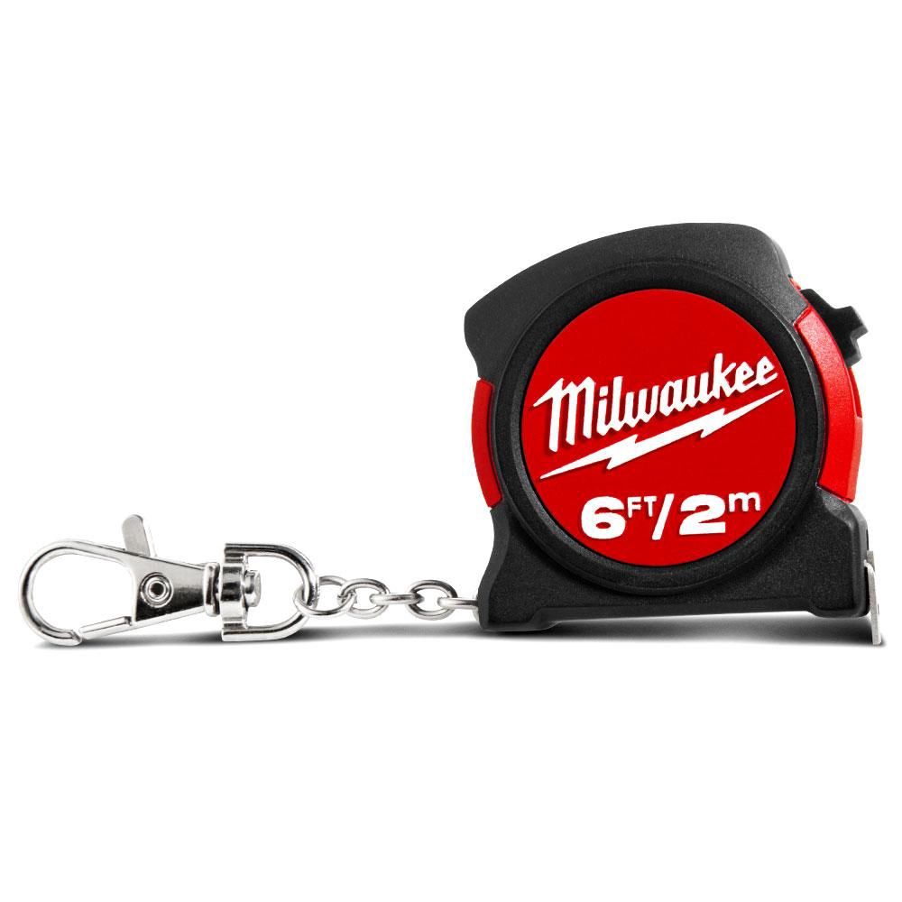 Milwaukee 48225506C 2m Keychain Tape Measure