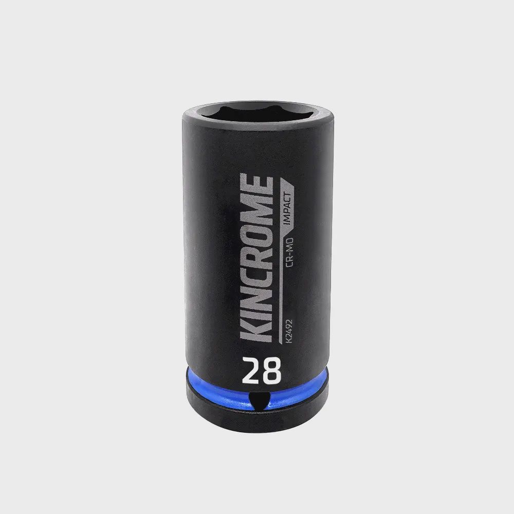 KINCROME 28mm 3/4inch Drive Deep Impact Socket K2492