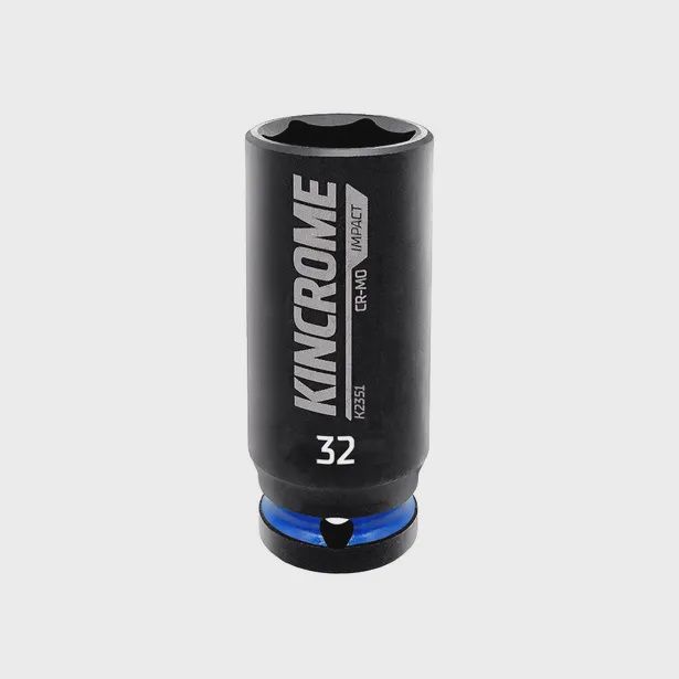KINCROME 32mm x 1/2inch Drive Metric Deep Impact Socket