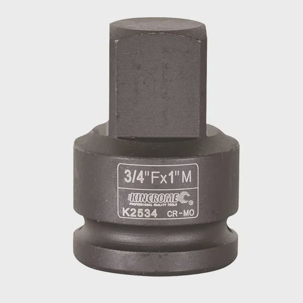 KINCROME 3/4Inch Drive F x 1Inch M Impact Socket Adaptor