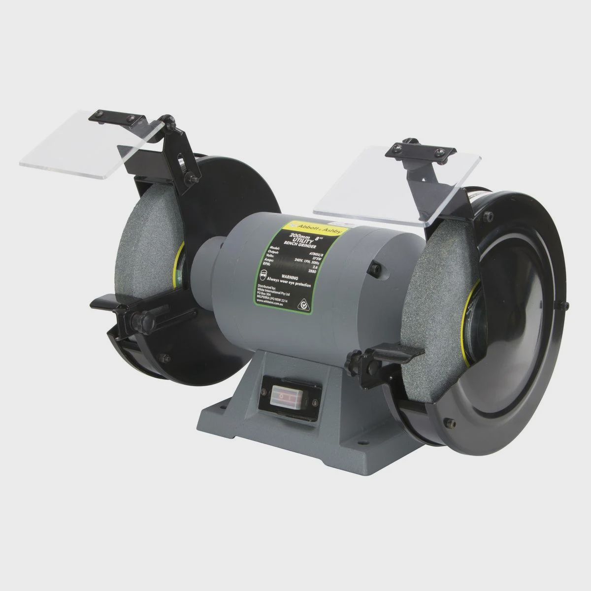 Abbott &amp; Ashby 200mm (8in) Bench Grinder - ATBGU/8