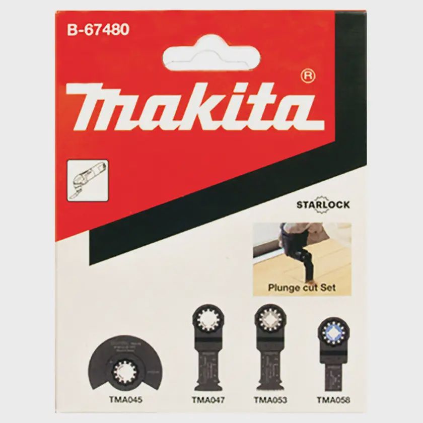 MULTITOOL PLUNGE CUT SET 4 PIECE
