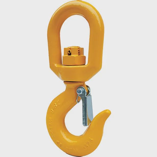 ITM 16mm Chain Size Safety Latch Eye Swivel Hook