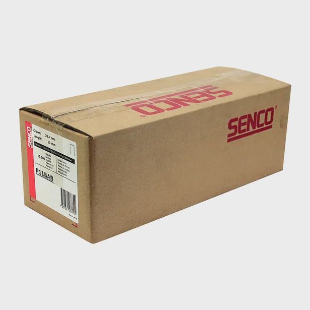 SENCO P Series Staples Electro Galvanised - 19mm Box of 10000 P11BAB