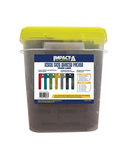 Horse Shoe Shims In Bucket Various Sizes - 75mm