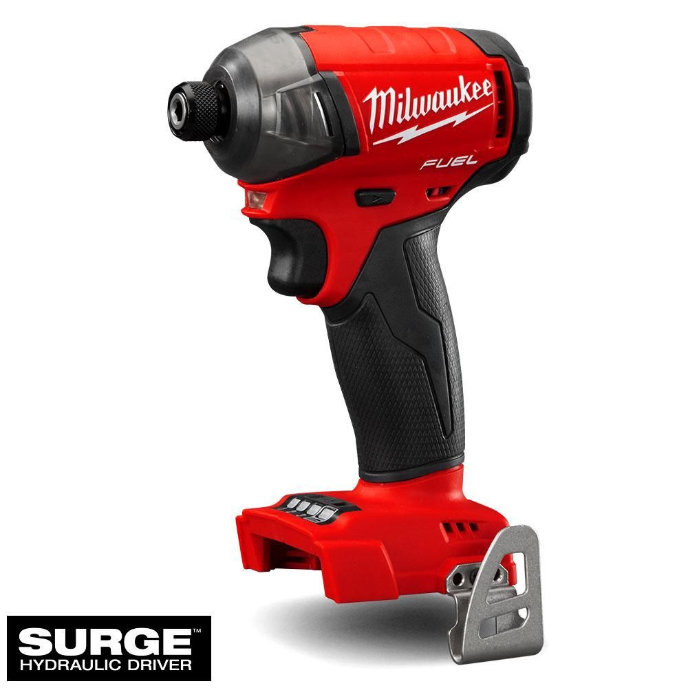Milwaukee M18FQID-0 18V Li-ion Cordless Fuel Surge Quiet Impact Driver - Skin Only