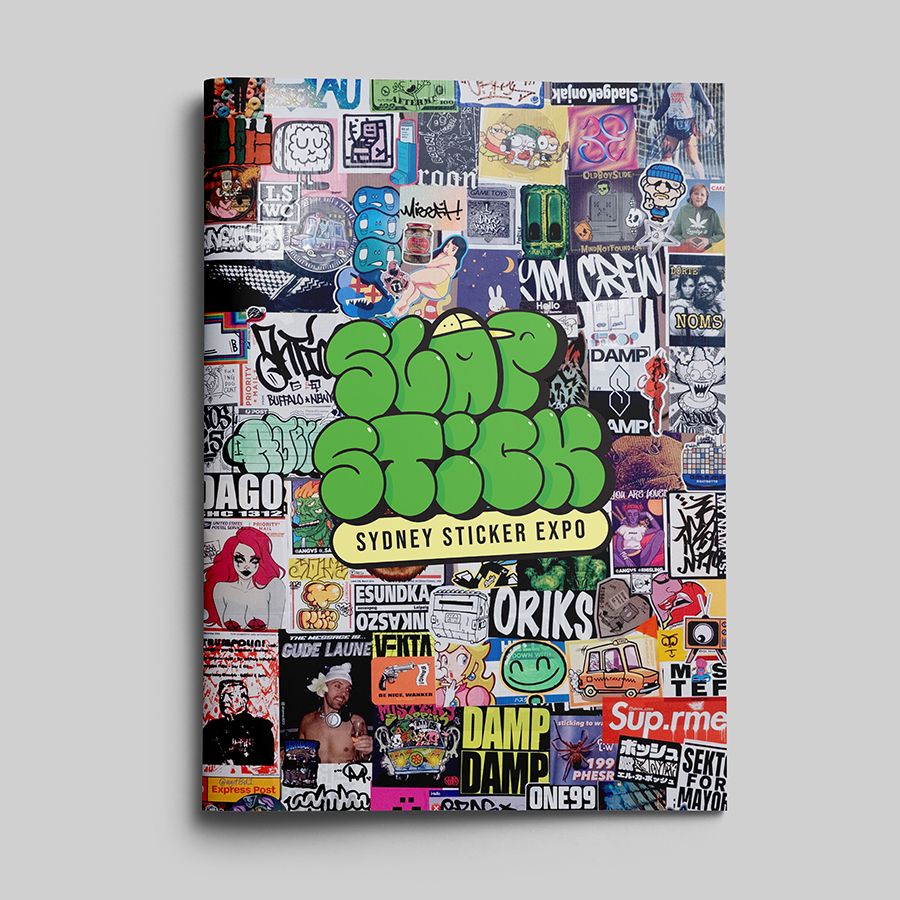2025 Sydney Sticker Expo zine