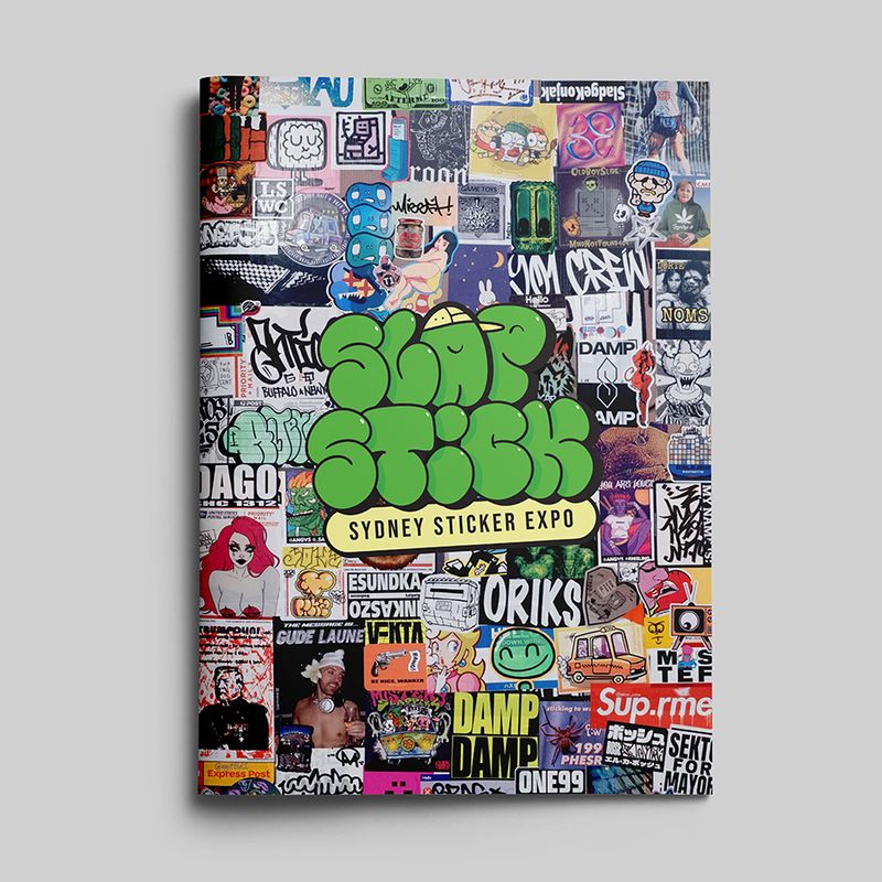 2025 Sydney Sticker Expo zine