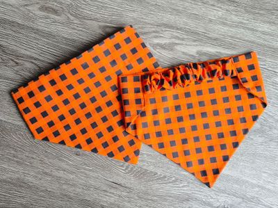 M. Orange Gingham
